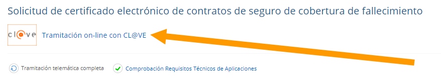 solicitar online modelo 790-006 y certificado contrato de seguros
